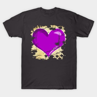 Vintage Heart No 2 - Valentines T-Shirt